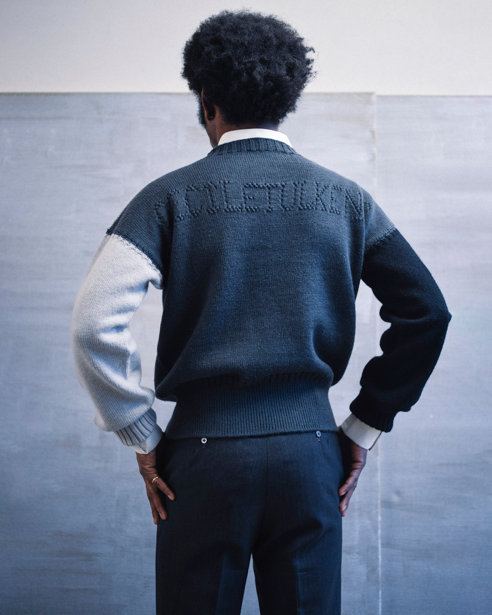 POINTELLE GANSEY IN GREYSCALE ROULETTE