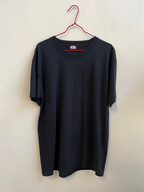 PERFORATED TEE CECILETULKENS IN BLACK