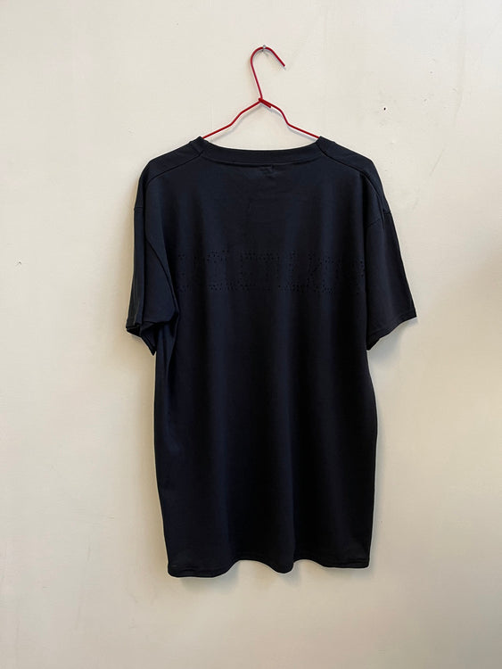 PERFORATED TEE CECILETULKENS IN BLACK