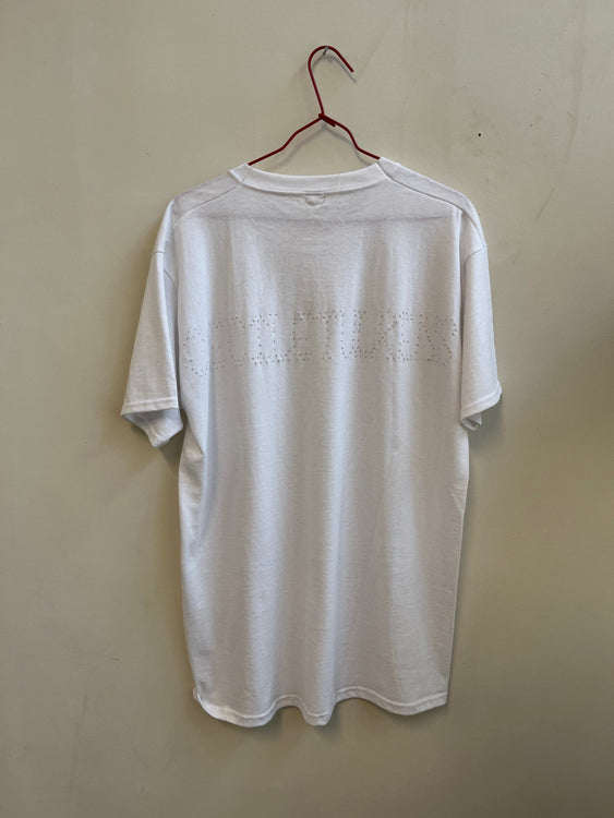 PERFORATED TEE CECILETULKENS IN WHITE