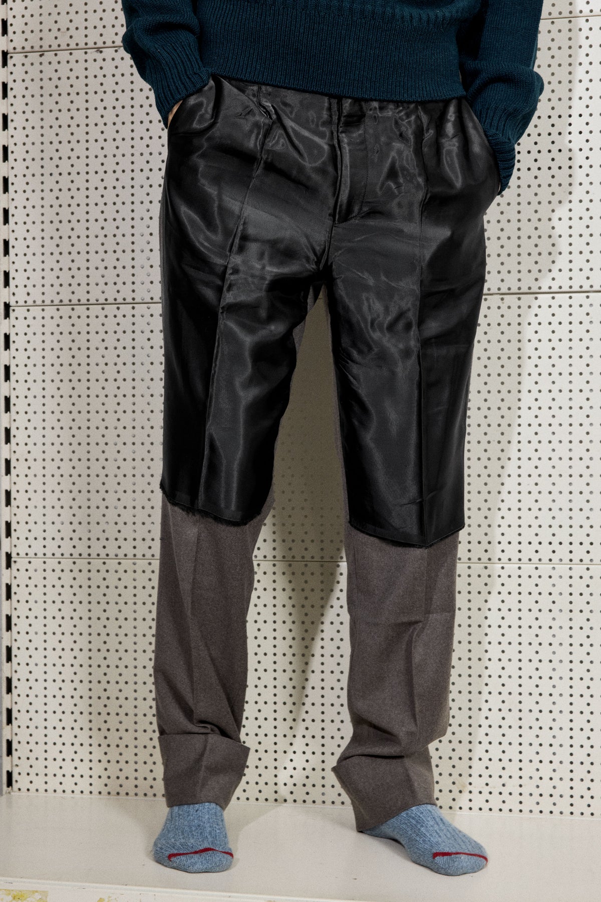 APRON TROUSERS IN KHAKI