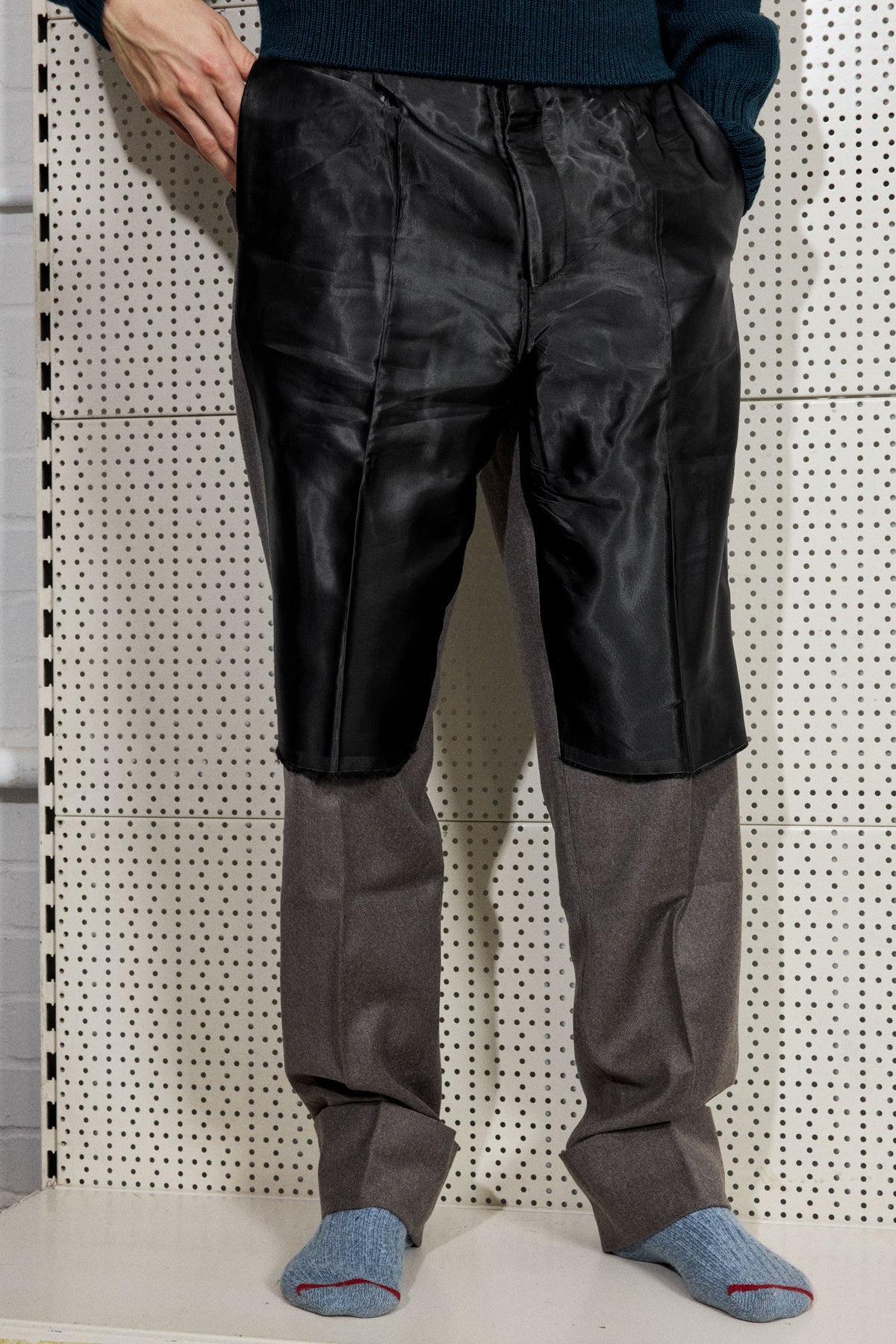 APRON TROUSERS IN KHAKI