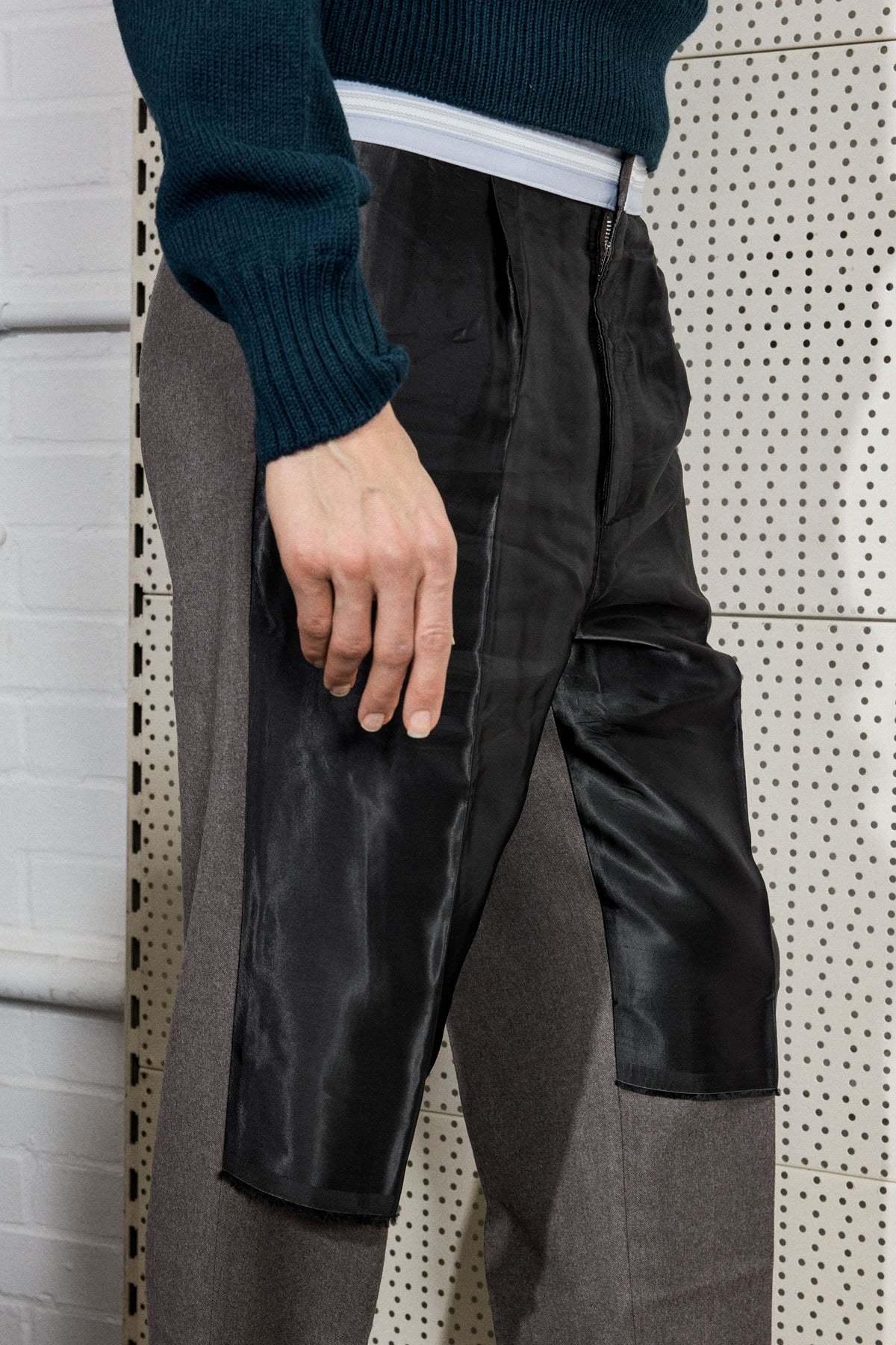 APRON TROUSERS IN KHAKI