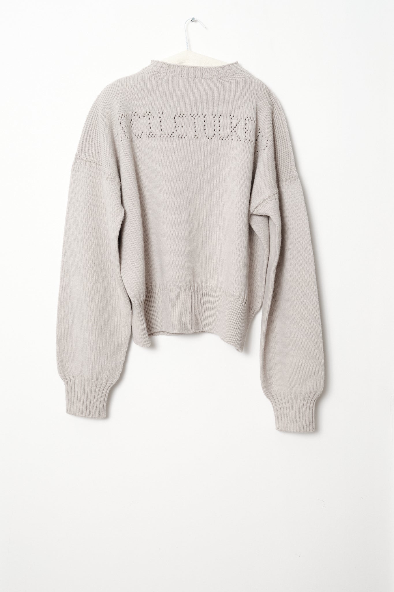 POINTELLE GANSEY IN SILVER