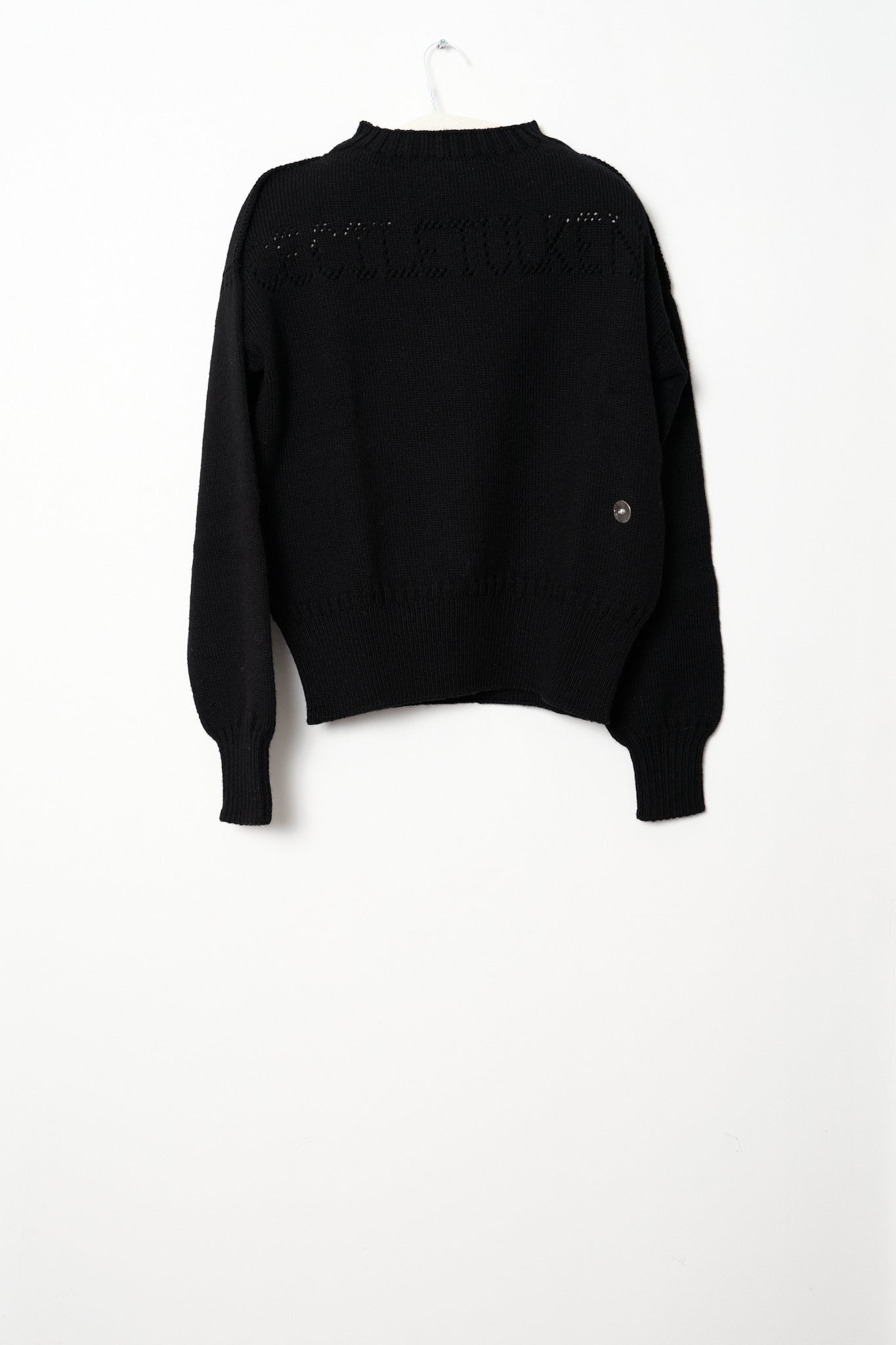 POINTELLE GANSEY IN BLACK