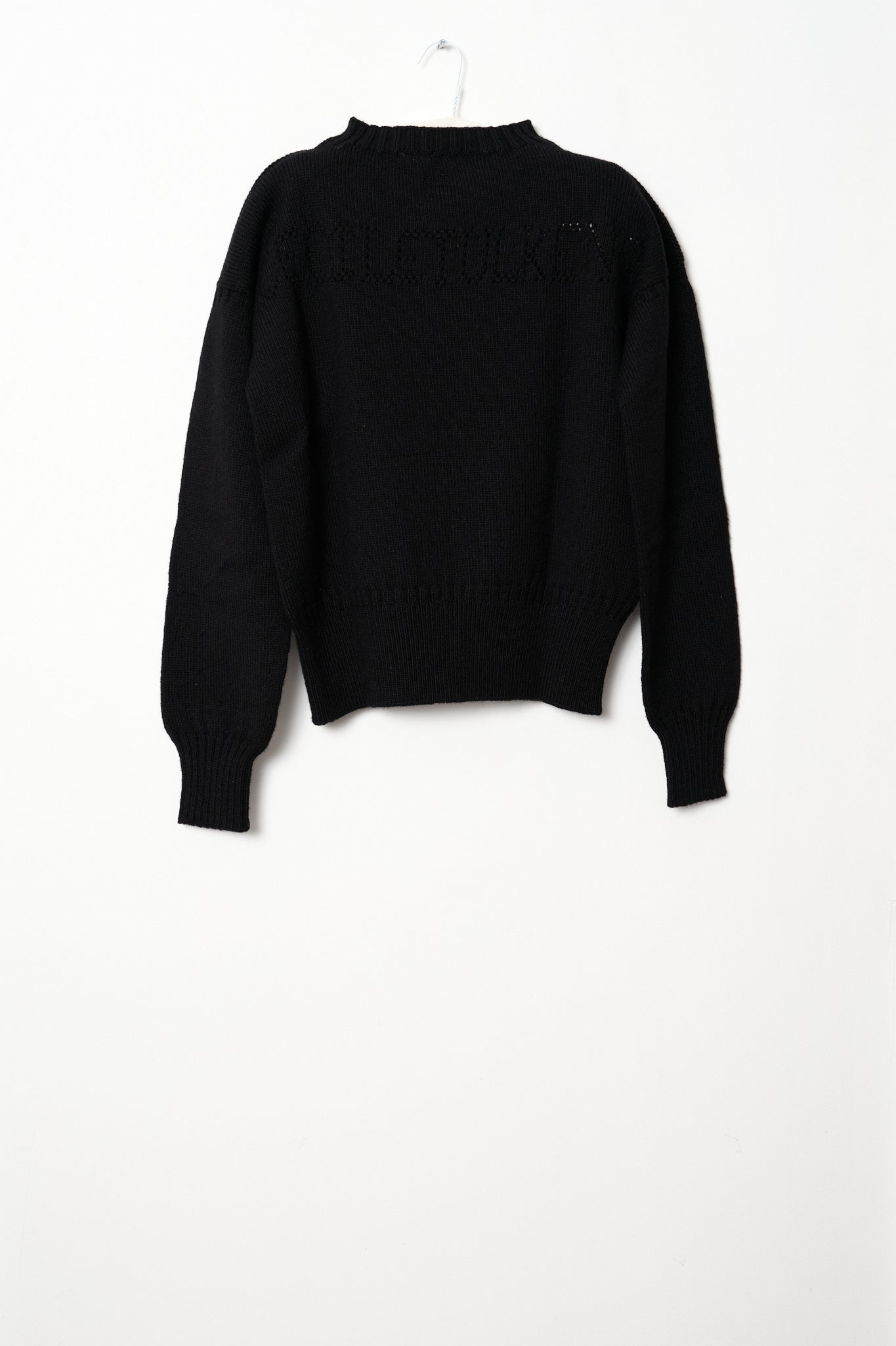 POINTELLE GANSEY IN BLACK